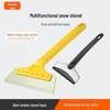 2-in-1 Car Snow Removal Tool: Shovel, Brush, and Scraper for Winter Defrosting