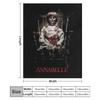 New A Girl Who Loves Demon Annabelle Creation The Haunted Doll Cool Gifts Throw Blanket Personalized Gift Baby Blankets