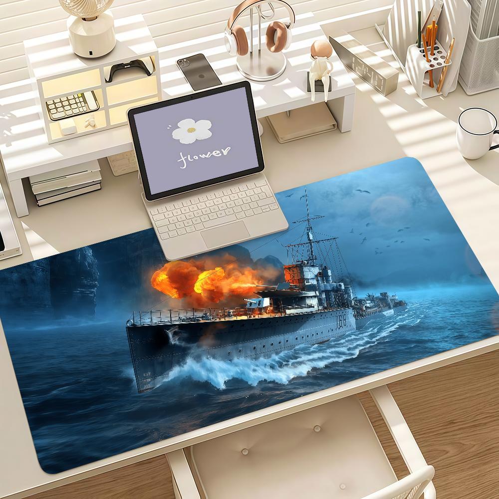 Game Wworld Of Ttanks Mouse Pad Anti Slip Rubber Edge Locked Thickened Laptop Gaming Desk Mat