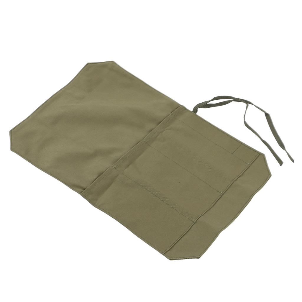 Knife Case with 4 Slots Hvy Duty Portable Knife Roll Bag for Chefs Cooks Culinary Students