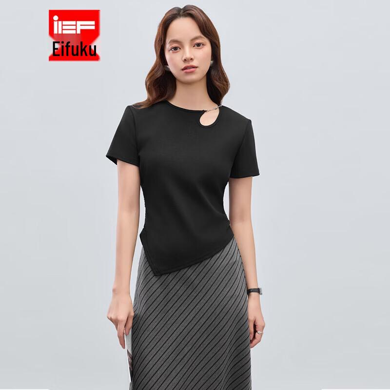 IEF Women s Slim Fit Korean Style T-Shirt L
