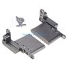 Y5GD 2Pcs Hydraulic Damping Buffering Hinge Cabinet Door Buffer Door Hinge Up and Down Shafts Concealed Hinge Easy To Use