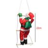New Cute Window Decor Party Ornament Climb Ladder Doll Santa Claus Xmas Ornaments