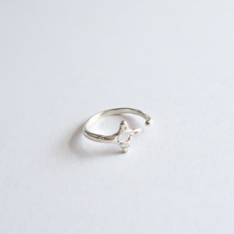 

DOL Forsythia open ring [silver/gold] gold