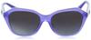 Emporio Armani Shiny Opalin Violet Sunglasses Size 56 Women's EA4221F,