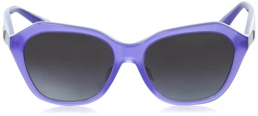 Emporio Armani Shiny Opalin Violet Sunglasses Size 56 Women's EA4221F,