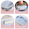 Bento Box Adult Lunch Box Containers Microwave Dishwasher Safe with 3 Compartment Leakproof Reusable Salad Snackle Box