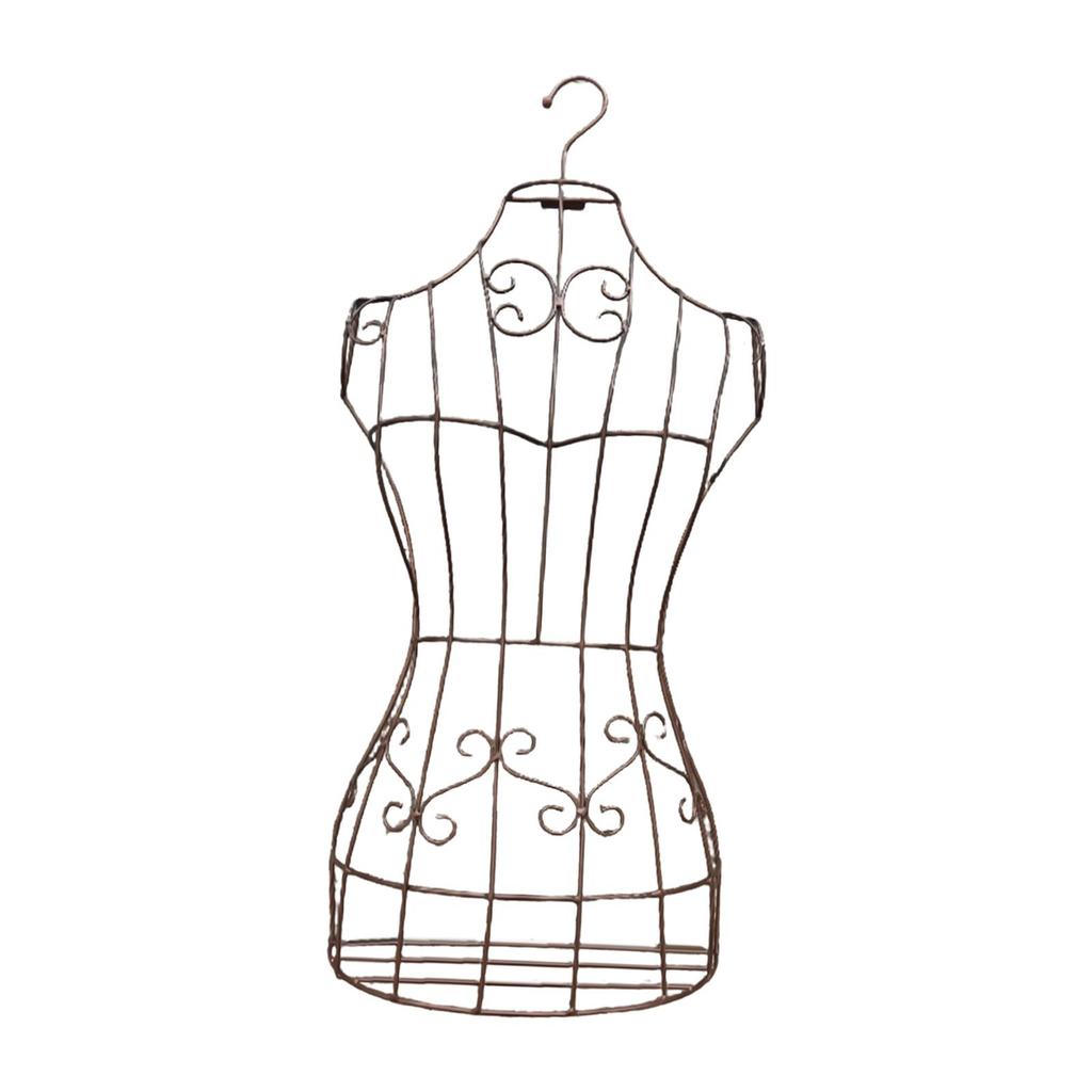 Female Mannequin Upper Mid Torso Hanging Made of Sturdy And Stable Iron for