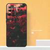 Flower Red Rose Case For Oppo A40 A60 A80 A78 A98 A58 A38 A18 A54 A74 A94 A96 A76 A16 A15 A17 A57 A5 A6 Pro
