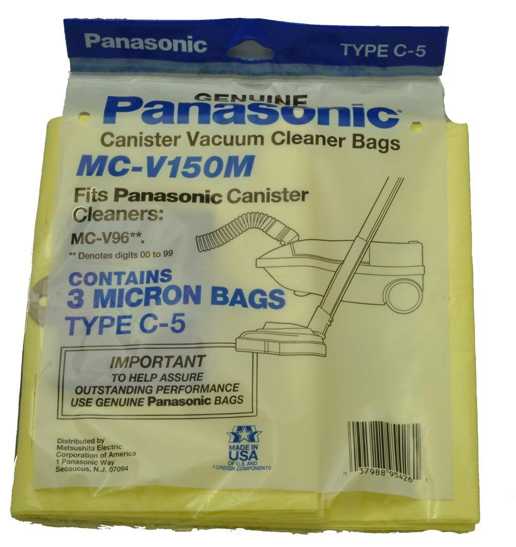 Panasonic MC-V150 M Canister Vacuum Cleaner Type C-5 Vacuum Bag