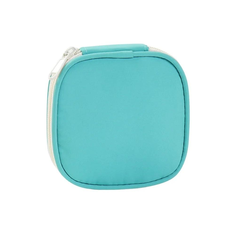 

1PC Portable Zipper Jewelry Storage Bag Earrings Ring Storage Display Function Jewelry Organizer Jewelry Case Home Storage