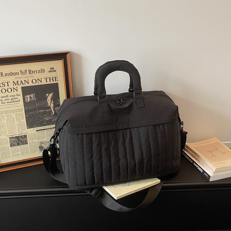 Gesteppte Reisetasche mit Tragegriff und verstellbarem Riemen Leichte Wochenendtasche für Reisen für Herren und Damen