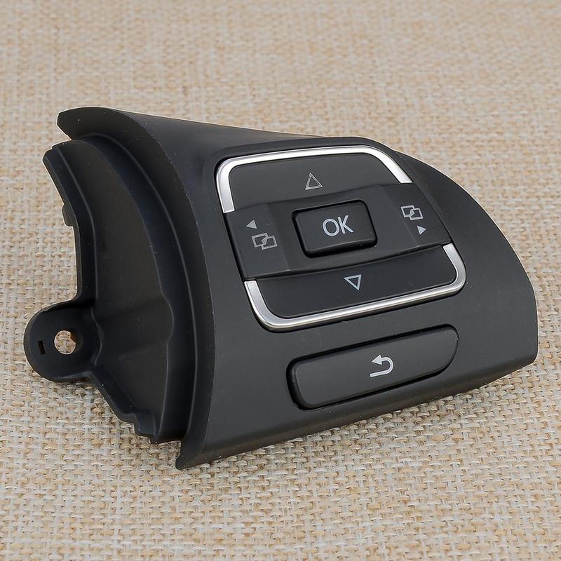 5C0959538B Car Right Side Steering Wheel Switch Button Fit For VW Jetta Golf EOS Tiguan Touran Amarok