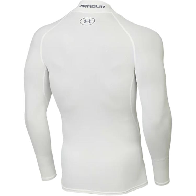 Under Armour T Shirts Men's White Half Turtleneck 1358577-100