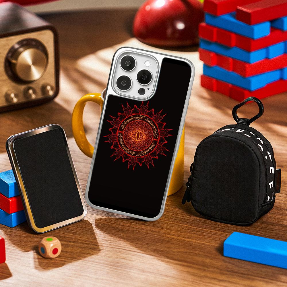 Lord R-rings Rohir-rim Cool Poster Phone Case for iPhone 16 15 14 13 12 11 Pro Max Sheepskin Silver-edged Protective Case
