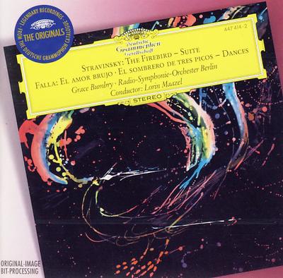 CD STRAVINSKY, FALLA, MAAZEL; BERLIN R - Stravinsky: Suita Pasărea de Foc; Fal 4474142 Deutsche Grammo 1995 Europa Clasică Folosit