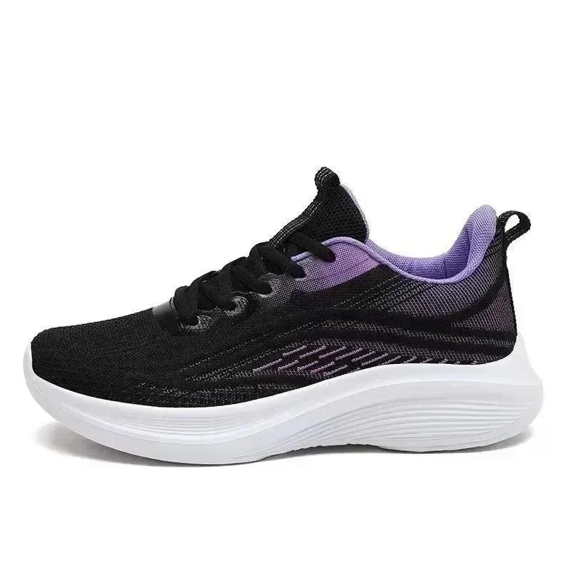 Laufschuhe für Damen - Rutschfest Mesh Atmungsaktiv Modisch für Sommer Wandern & Tennis Paaroption