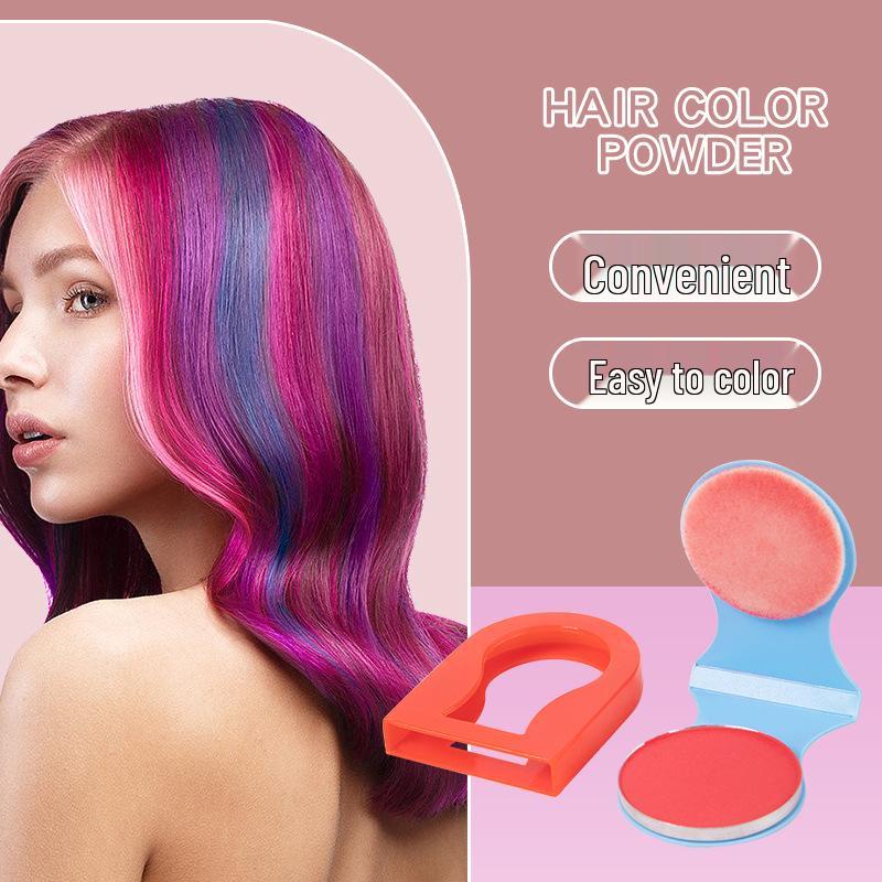 Temporary Colorful Hair Powder for Braids
