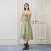 Ledin Bow-Knot Waist Floral Slip Dress