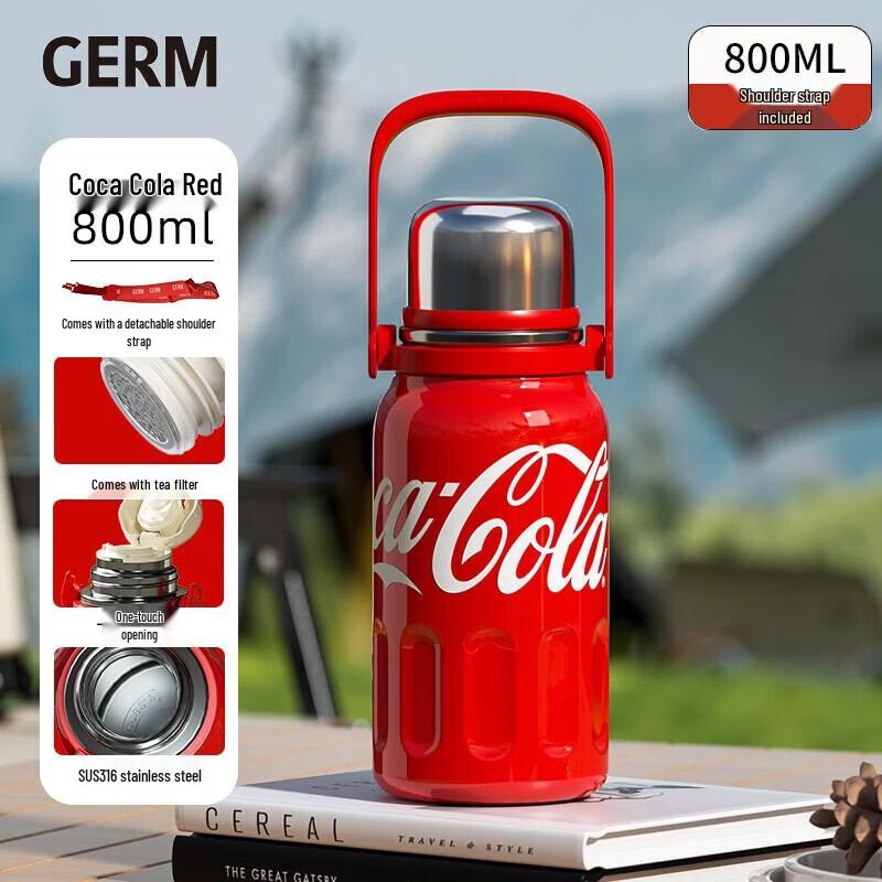 

Gemco Coca-Cola Rhythm 800ML Insulated Sports Bottle