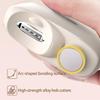 2 in 1 Electric Nail Clippers with Dust Storage Polishing and LED Light,Safety Fingernail Trimmer Nail Cutter Kid Adult