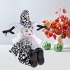 Ceramic Weeping Angel Clown Doll Figurine Unique Handcrafts Art Piece For Emotional Connection Shelf Table Display
