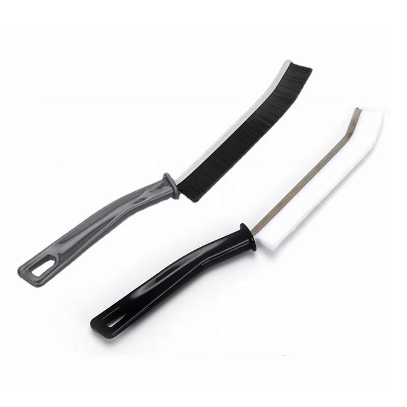 

Set of 2 - Hard Bevel Brush - 0.16 inch width Durable Grouting Cleaning Brush For Home Tile Gap Small Tile Grouting