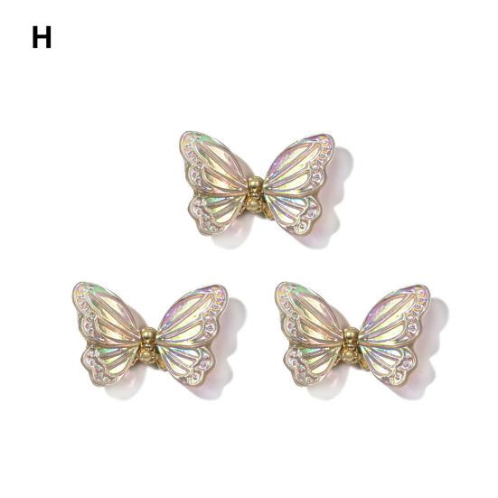 Stilvolle Nagel Ornamente Umweltfreundliche Charmante Glänzende Visuelle Wirkung