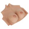 Postoperative Artificial Boobs Wearable Tank Top Type High Simulation Silicone Boobs Forms for