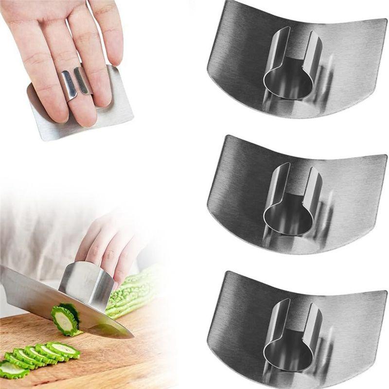 Aug. Stainless Steel Finger Guard, Multifunctional Finger Guard, Finger Guard For Cutting Food And Slicing, Finger Guard Durable