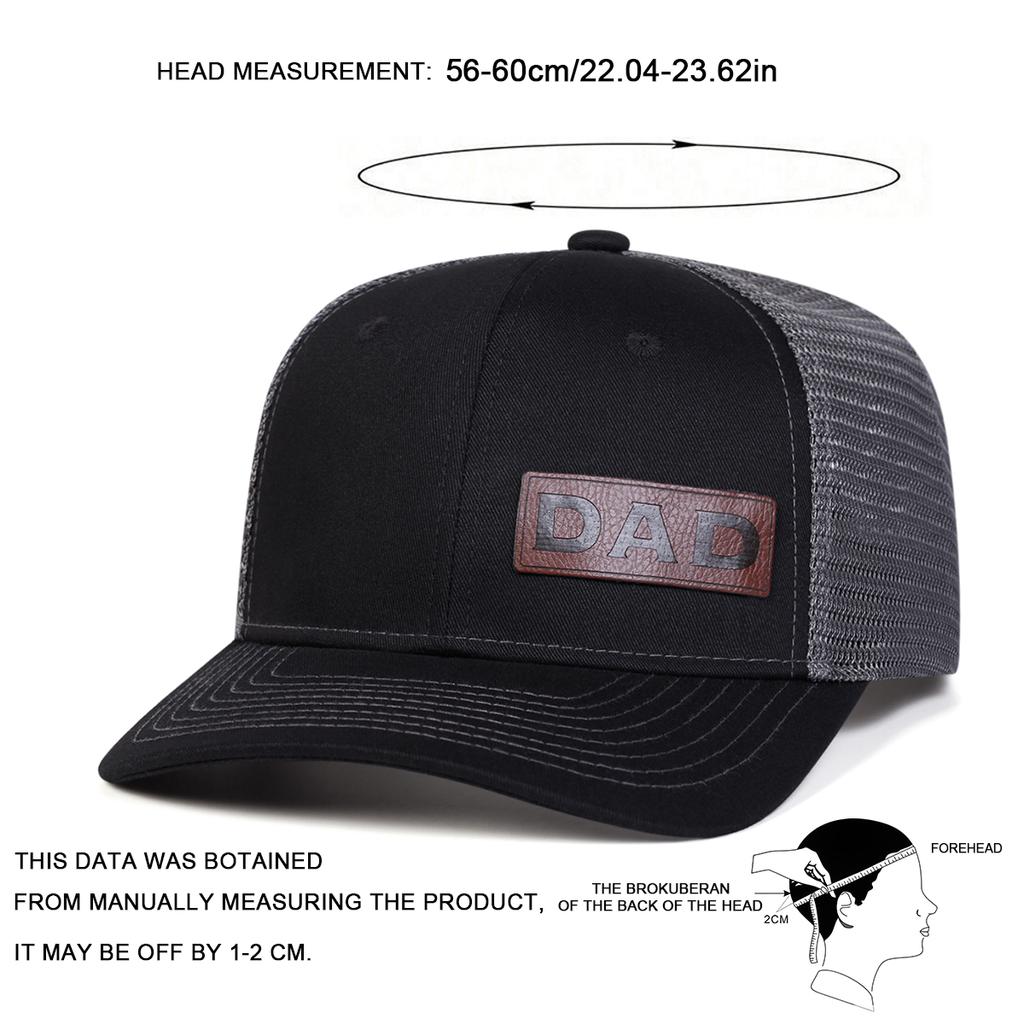 Net Baseball Label Leather Lettering Alphabet Dad Neutral Gender Women  Men For Caps Spring Summer Outdoor Adjustable Casual Hats Sunscreen Hat