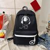 Unisex Backpack Color Luminous Reflecitive Adjustable Wide Shoulder Straps Large Capacity Great Load Bearing Water Bottle Pouch
