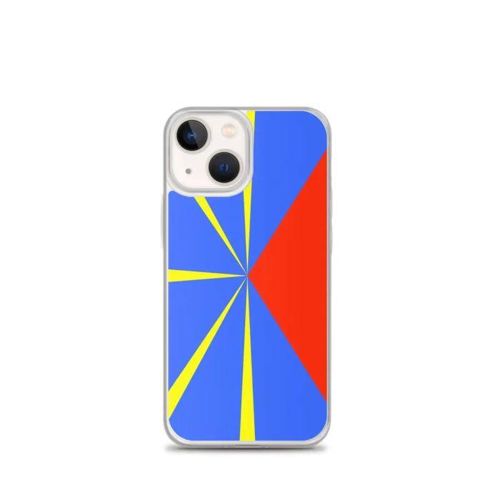 Coque Télephone Drapeau Réunion - iPhone 13 mini