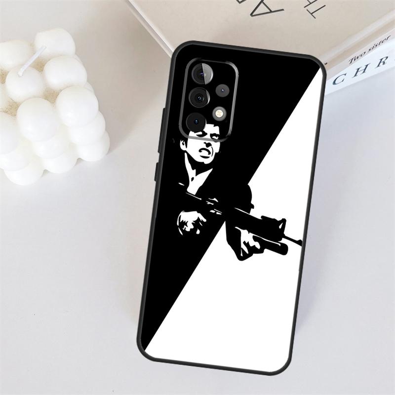 Scarface 1983 Movie For Samsung Galaxy A53 A33 A55 A35 A15 A22 A32 A52 A54 A34 A14 A56 A36 A26 A16 A05 A06 Case