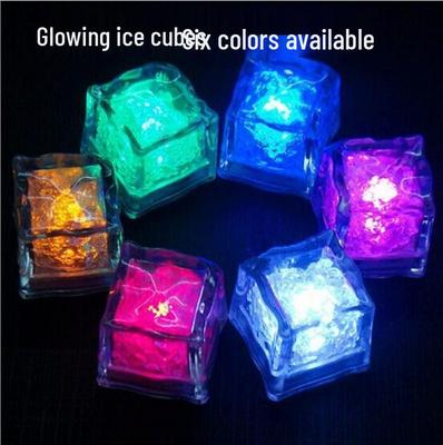 Cubetti di Ghiaccio LED Lampeggianti Luminosi - Luci Sensoriali Colorate per KTV, Bar e Matrimoni