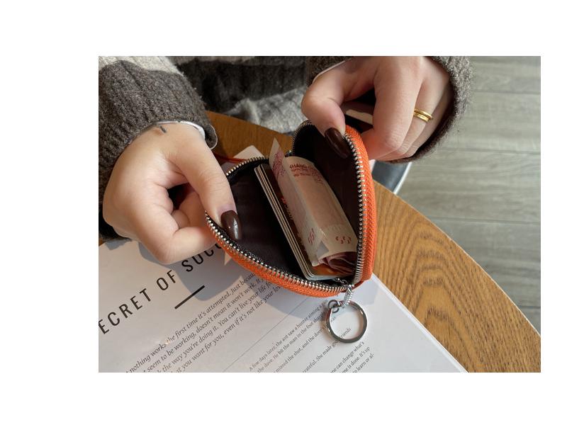 2025 Cute Cartoon Women's Genuine Leather Mini Coin Purse - Top Layer Cowhide Design