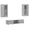 FLORIN 3 Piece TV Cabinet Set with Doors