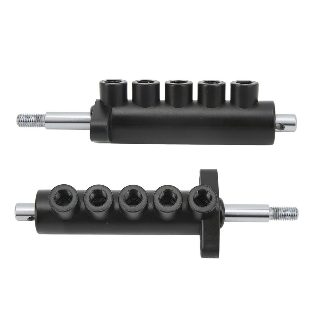 Dekkomleggermaskin Fotpedal Pneumatisk Ventil 5-veis Aluminiumslegering 8mm Gjenget Stålstang