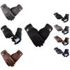 Herren Winter Warme Wildleder PU-Leder Fleecegefüttert Touchscreen Fahrhandschuhe Perfekt für Outdoor-Aktivitäten