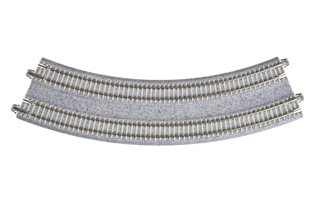 KATO N gauge double track curved track Railway model supplies R315/282-45° (2 pieces) 20-183