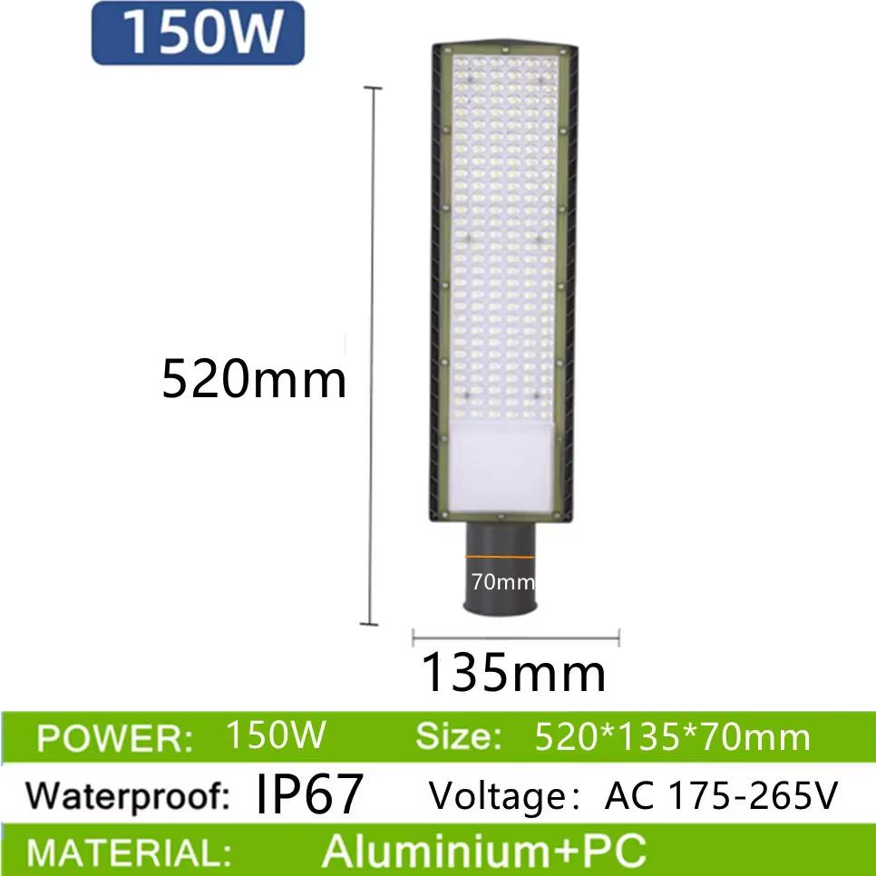LED AC175-265V High Quality Alumium Outdoor Street Light 6000K Wall Lighting Street Garden Wall Lights IP67 Waterproof 50W 100W 150W