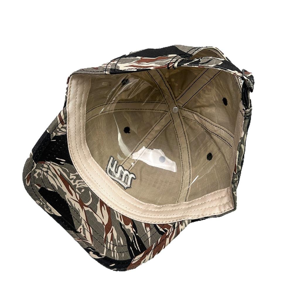 Spring And Summer American Hip Hop Light Board Embroidery My Letters Baseball Cap Men'S And Women'S Sunshade Camouflage Short Brim Cap