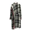 MEFU Sensounico made in Japan check Long sleeve Long dress 38 Women Used