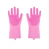 Magic Silicone Dishwashing Gloves - Durable, Waterproof Rubber Kitchen Gloves for Women, Household Cleaning, Scrubber, Dishwashing.