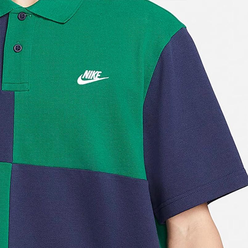 Nike Polo Shirt Men's Green/Blue FN3425-365