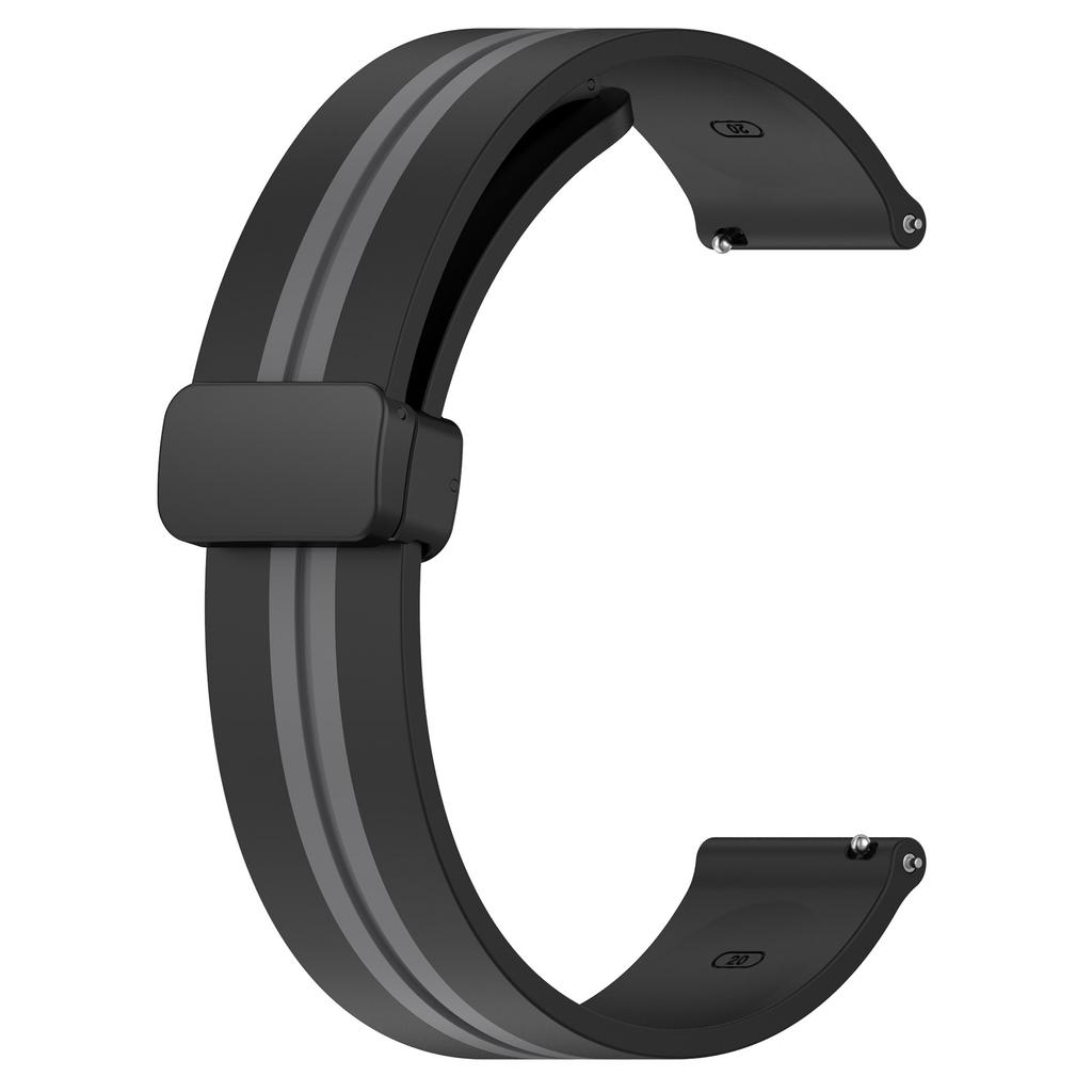 Magnetic Folding Buckle Band For TicWatch Pro 3 Ultra GPS/LTE Silicone Strap For TicWatch E3 /GTX/GTH/E2 Bracelet Accessories