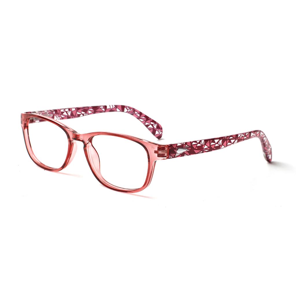 TUREZING Spring Hinge Reading Glasses for Women Men Rectangular Frame HD Lenses High Quality Prescription Eyewear