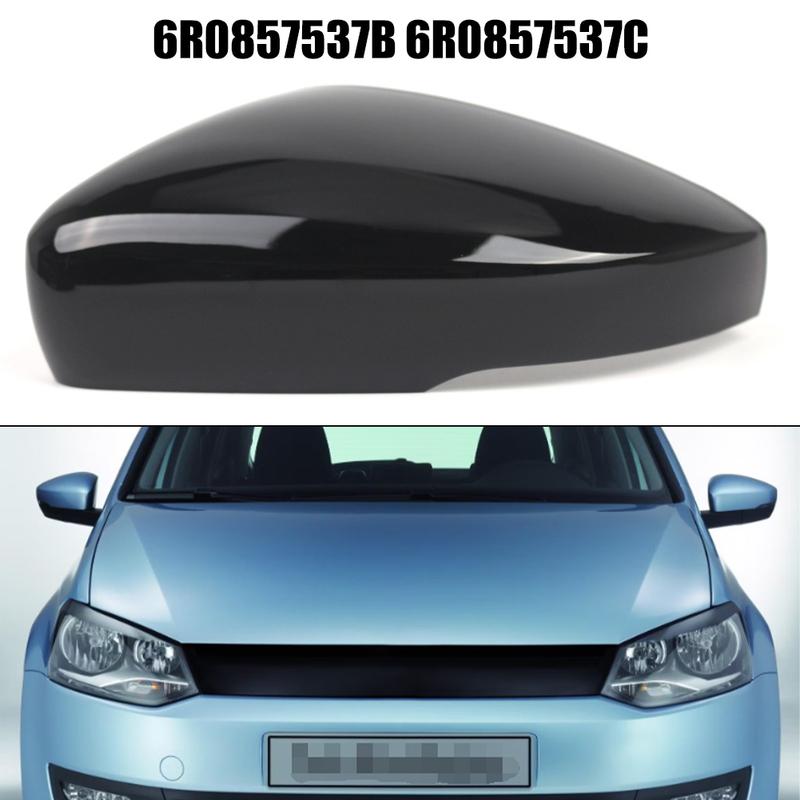 Left Side Rearview Side Mirror Cover Shell Replacement OEM Number 6R0857537B,6R0857537C For Polo MK5 2009-2017