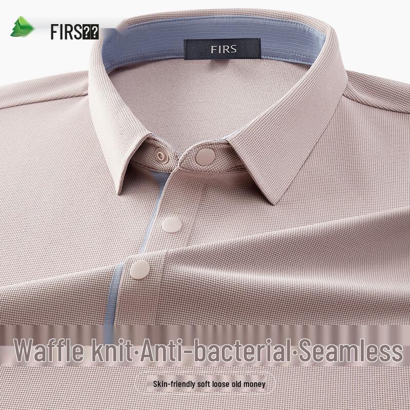FIRS Men s Brushed Antibacterial Waffle Long-Sleeve T-Shirt XXL