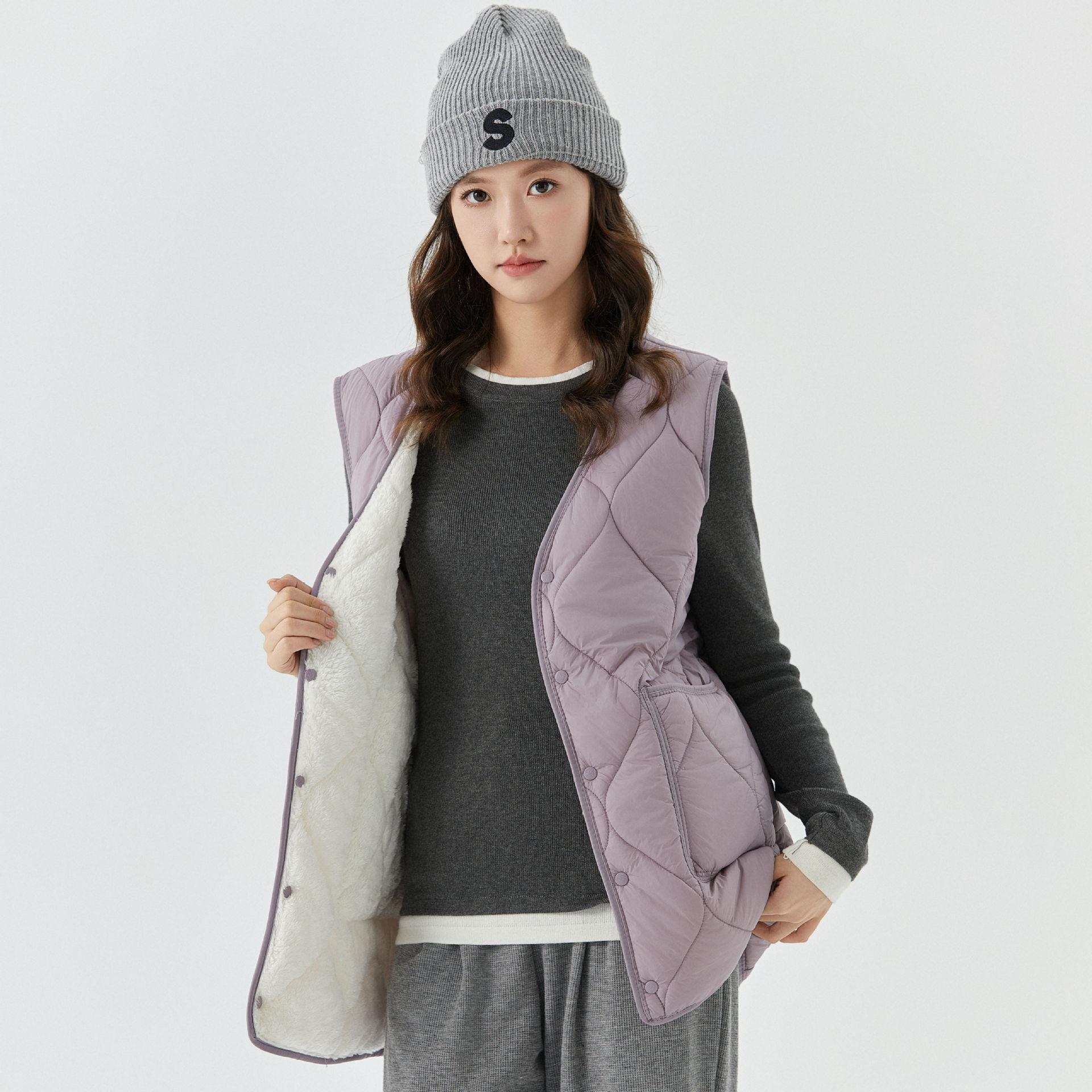 

Осенне-зимний женский пуховый хлопковый жилет, утолщенный и с увеличенным теплом в длинной части, тонкий жилет для волос, модный и теплый 5XL